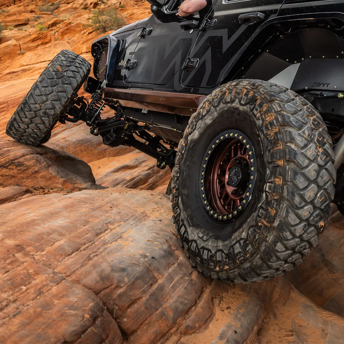 18c Wrangler Bolt On Slider Kit Raw product image