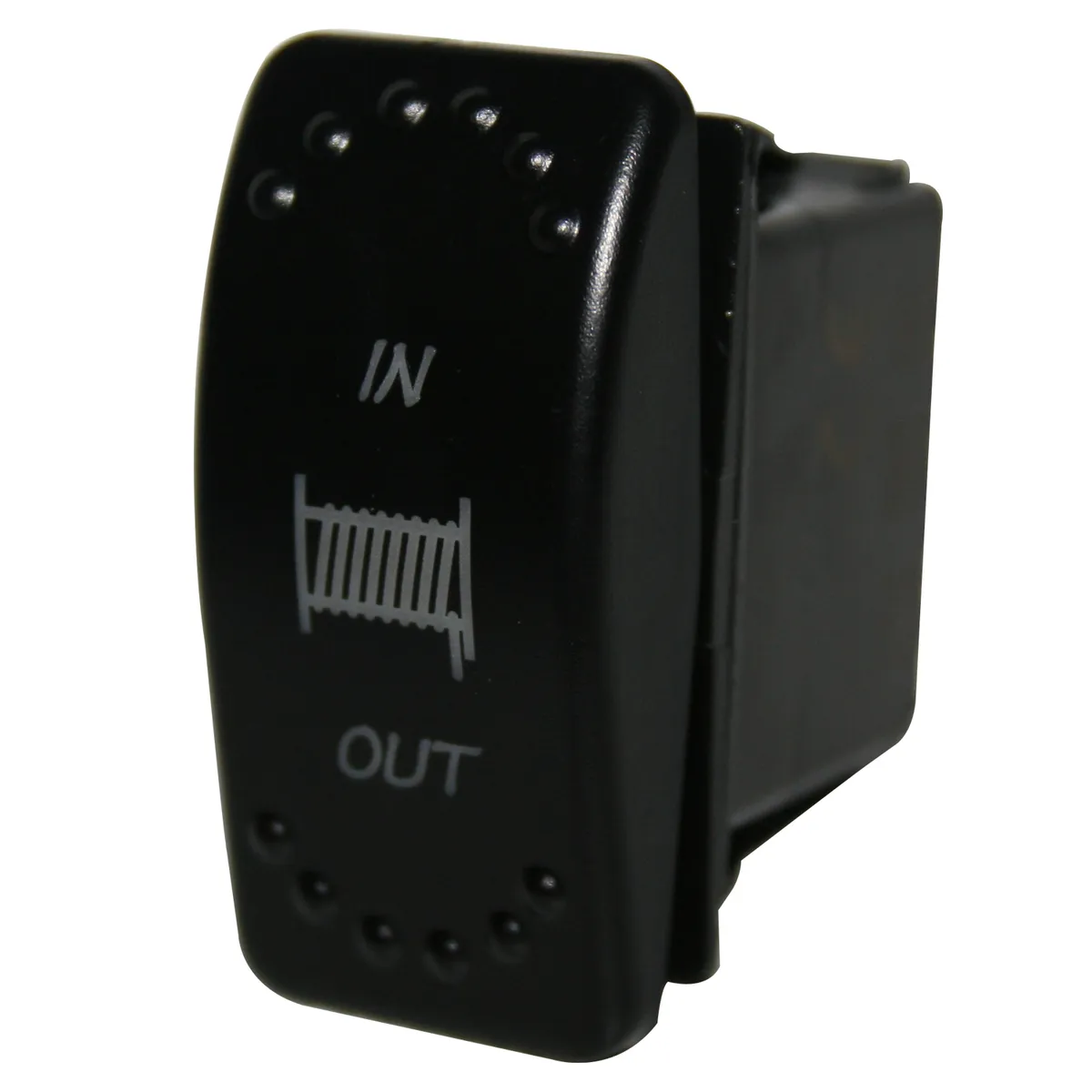 Winch In Out Switch 4 pin White Momentary(In) Center Off Momentary(Out) White Bulldog Winch product image