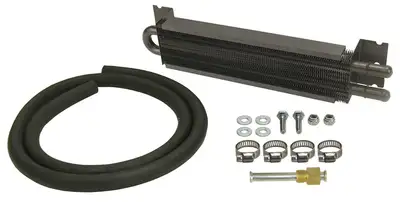 Derale 2 Pass 13 Series 7000 Copper/Aluminum Frame Rail Transmission Cooler, 11/32