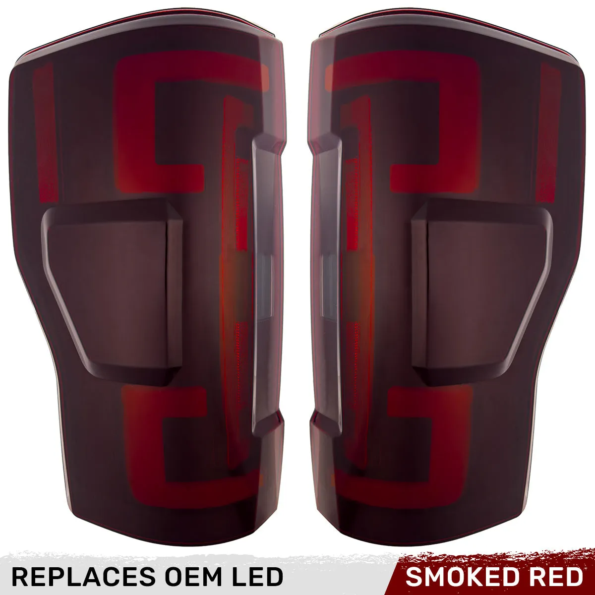 Ford Superduty F250350450550 17-19 Replaces OEM LED Style Tail Lights With Blis Blind Spot Warning System Oled Tail product image