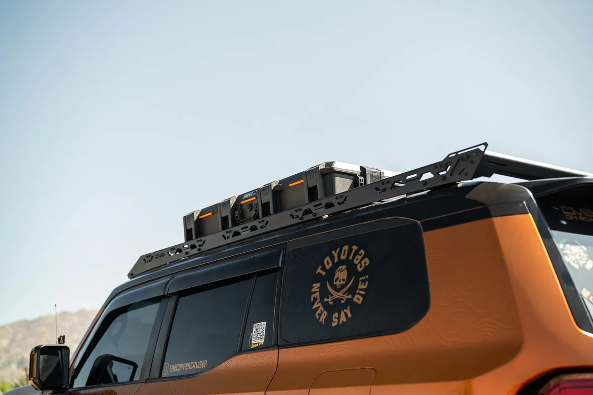 DV8 Offroad 2024-2025 Toyota Land Cruiser Lexus GX 550 Roof Rack product image