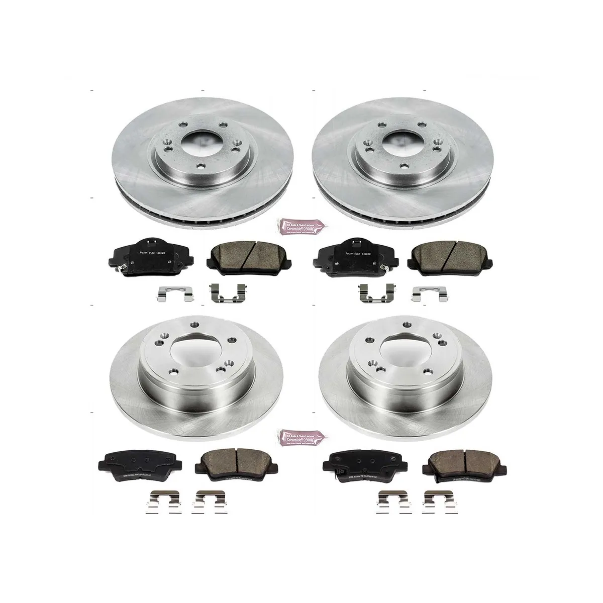 Autospecialty Brake Kit fr 2014-2016 Kia Forte Koup 2014-2017 Kia Forte5 product image