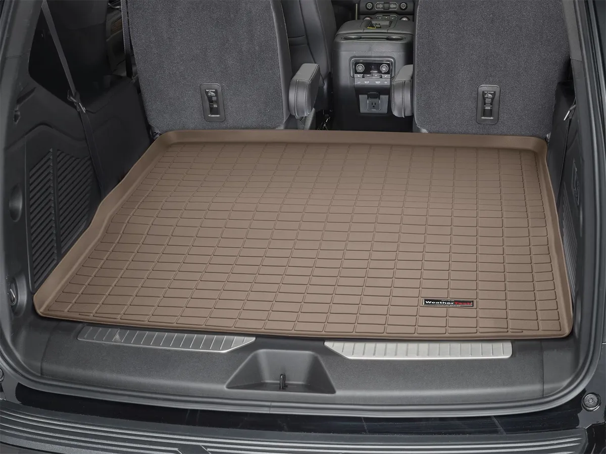 Cargo Liner; Tan; Behind 2nd Row Seating; product image