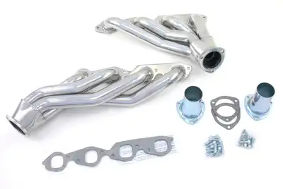 Patriot Exhaust Patriot Mid Length Header 64-81 GM F, G, A Body 396-502 BBC 1 7/8" Primary 3" Collector Silver Ceramic Coated H8013-1