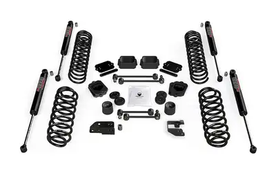 TeraFlex Teraflex 3.5in Coil Spring Base Lift Kit w/ 9550 VSS Shocks - JL 4DR