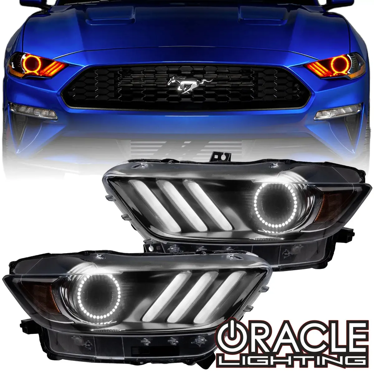 ORACLE Lighting 2015-2017 Ford Mustang V6/GT/Shelby ColorSHIFT DRL Upgrade w/Halo Kit product image