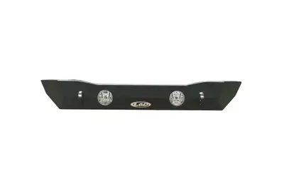 LoD Offroad LOD Destroyer Shorty Front Bumper w/NO GUARD Black Powder Coated - JK