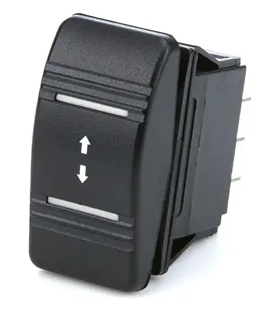 Quickcar Racing Rocker Switch Momentary Winch