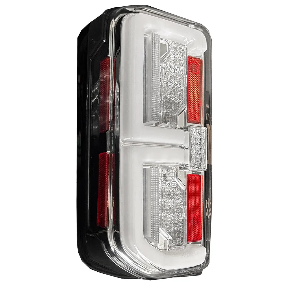 Ford 21-25 Bronco Tail Lights High-Powered Oled Bar Style Running & LED Brake Lights, Includes Oled Startup Sequence - Multiple Options product image