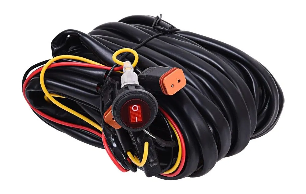 KC HiLiTES KC HiLites Wiring Harness for Two Backup Lights with 2-Pin Deutsch Connectors