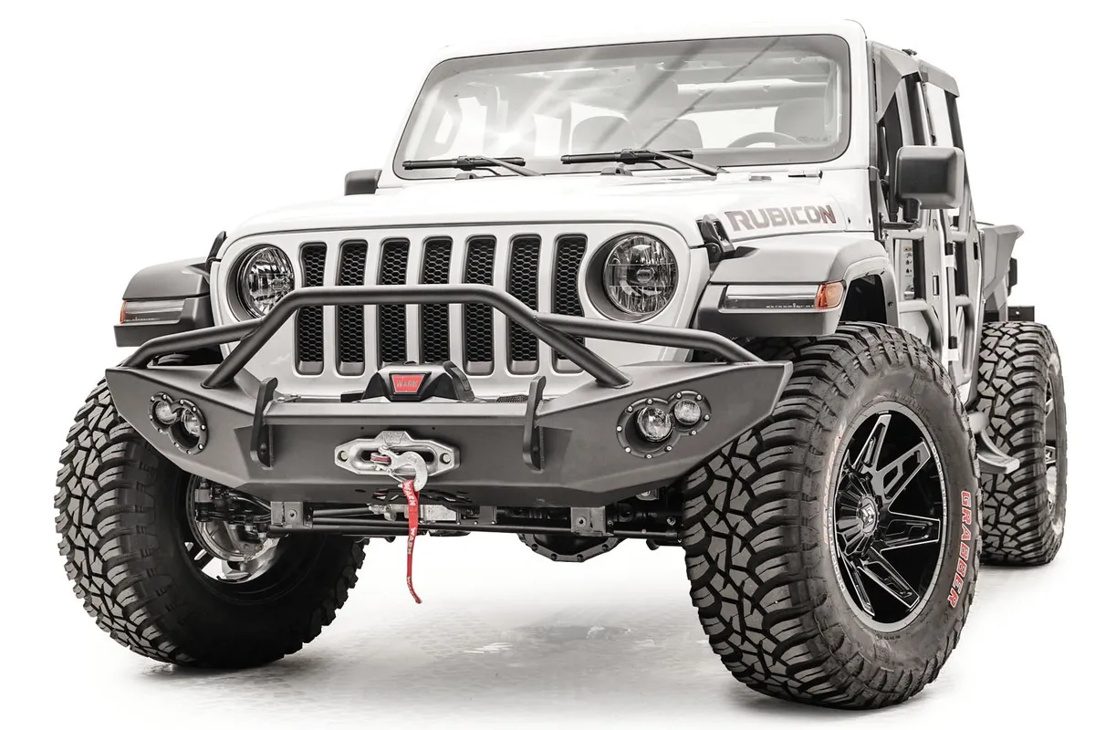 Jeep JL Lifestyle Winch Bumper w Pre-runner Guard Gladiator JT Lifestyle Winch Bumper w Pre-runner Guard product image