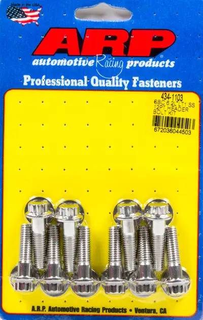 ARP Auto Racing Header Bolt Kit - GM LT1 6.2L 12pt S/S