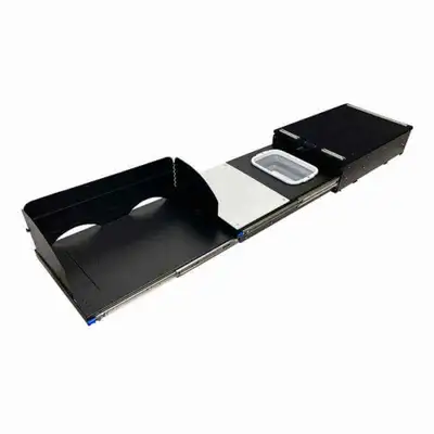 Overland Vehicle Systems Cargo Box Kitchen With Slide Out Sink, Cooking Shelve and Slide Out Work Station Overland Vehicle Systems