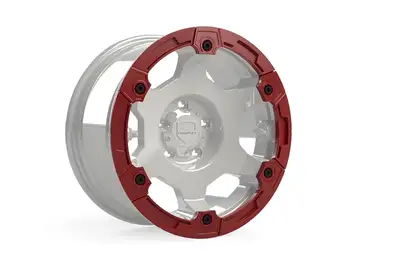 TeraFlex Teraflex Nomad Split Rash Ring Kit w/ Hardware - Red