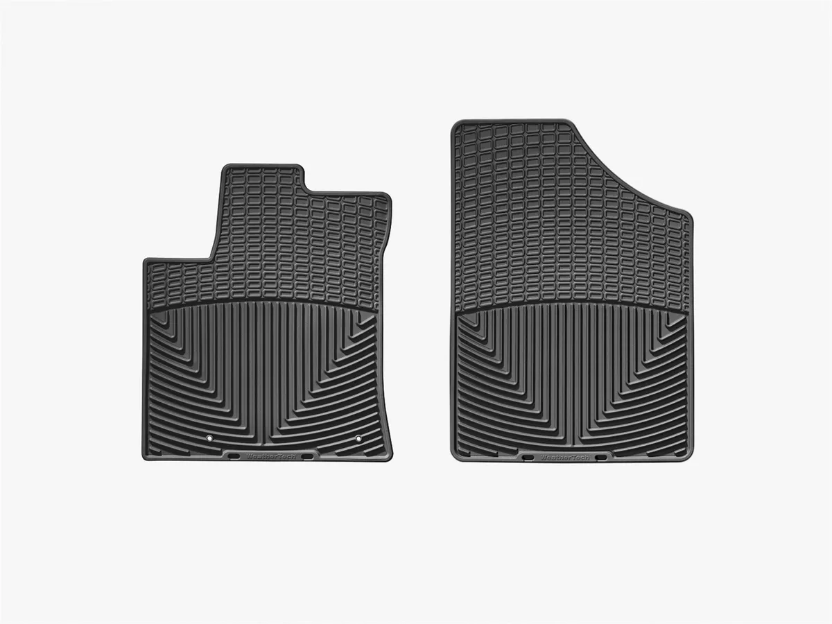 2009 + Pontiac Vibe Black Front Rubber Mats / 2009 + Toyota Corolla Black Front Rubber Mats / 2009 + Toyota Matrix Black Front Rubber Mats product image