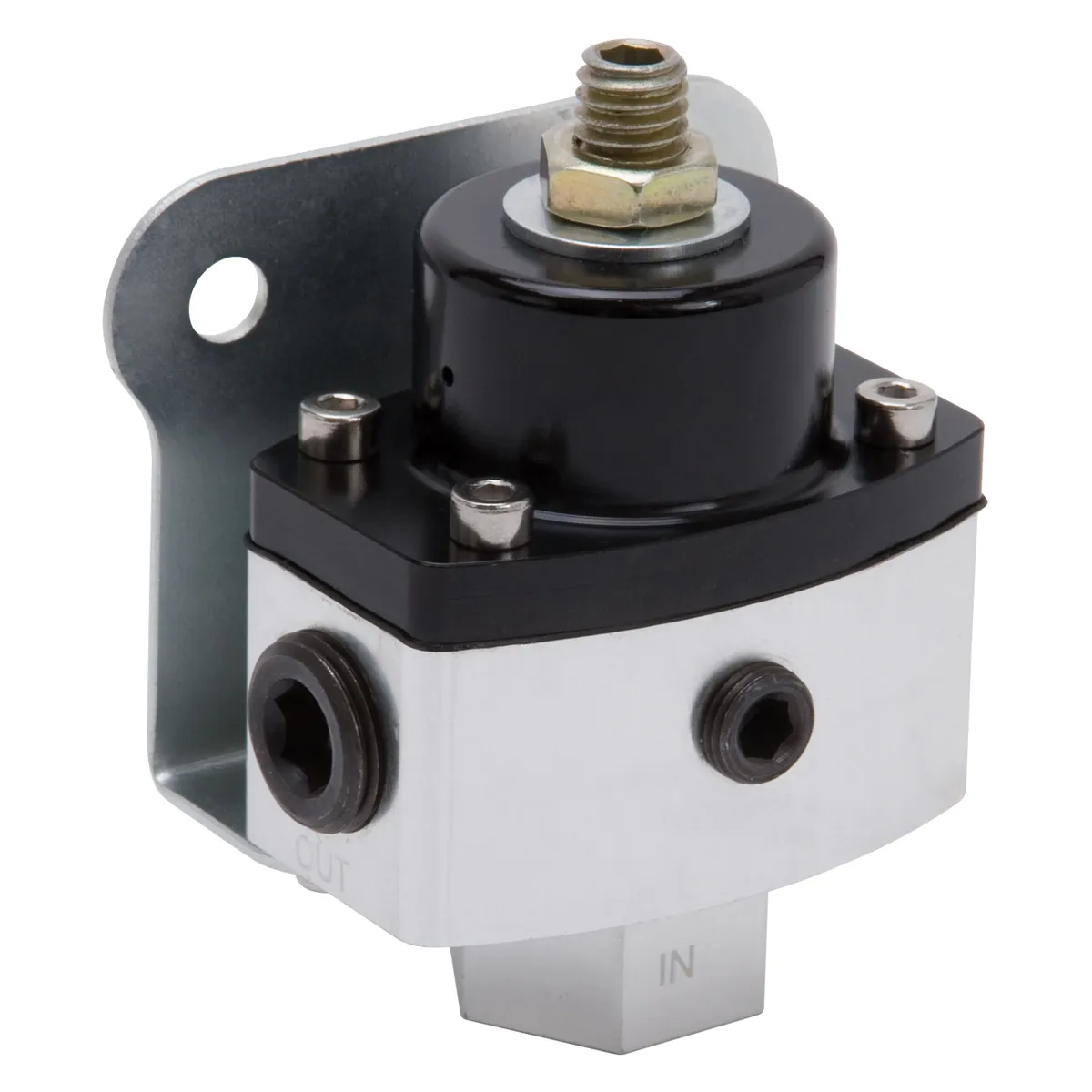 Edelbrock 8190 Adjustable Billet Fuel Pressure Regulator (4.5-9 psi) product image