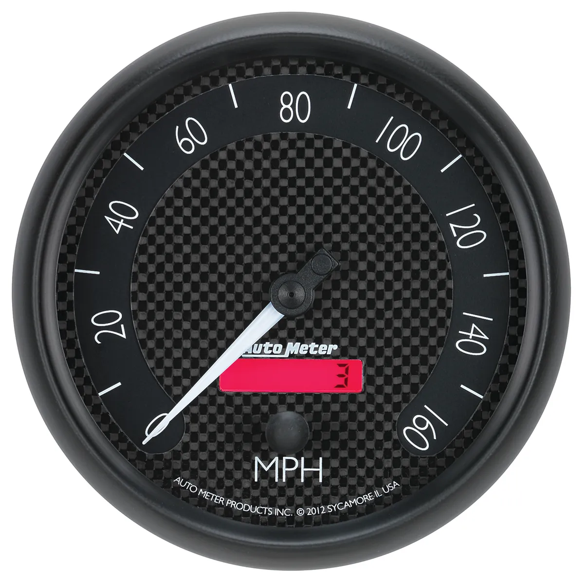 AutoMeter Gauge, Speedometer, 5", 160mph, Elec. Programmable, GT
