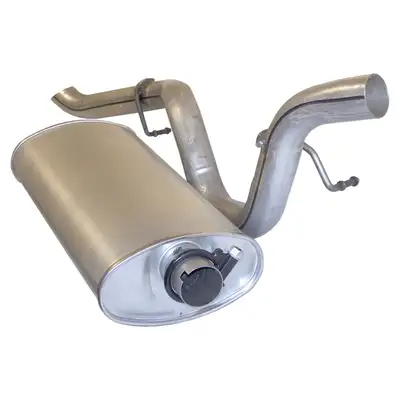 Crown Automotive Jeep Replacement Crown Automotive Jeep Replacement 52019241AC Muffler & Tailpipe for Select 1997-2002 Jeep TJ Wrangler w/ 2.5L, 4.0L Engines