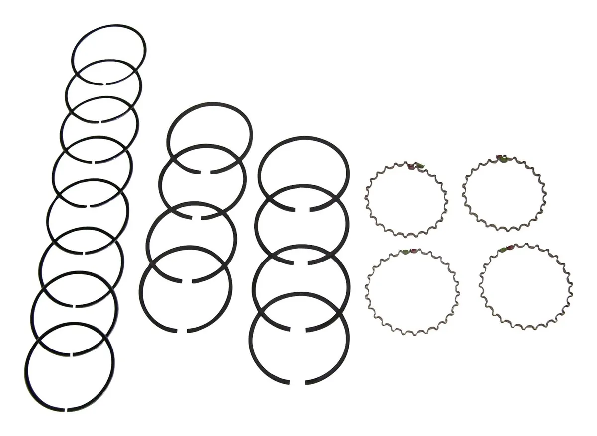Piston Ring Set 1945-1949 CJ-2A w/ 4-134 L-Head Engine;1948-1953 CJ-3A w/ 4-134 L-Head Engine;1953-1968 CJ-3B w/ 4-134 F-Head Engine;1955-1971 CJ-5 w/ 4-134 F-Head Engine;1955-1971 CJ-6 w/ 4-134 F-Head Engine;1941-1945 MB w/ 4-134 L-Head Engine; 195 product image
