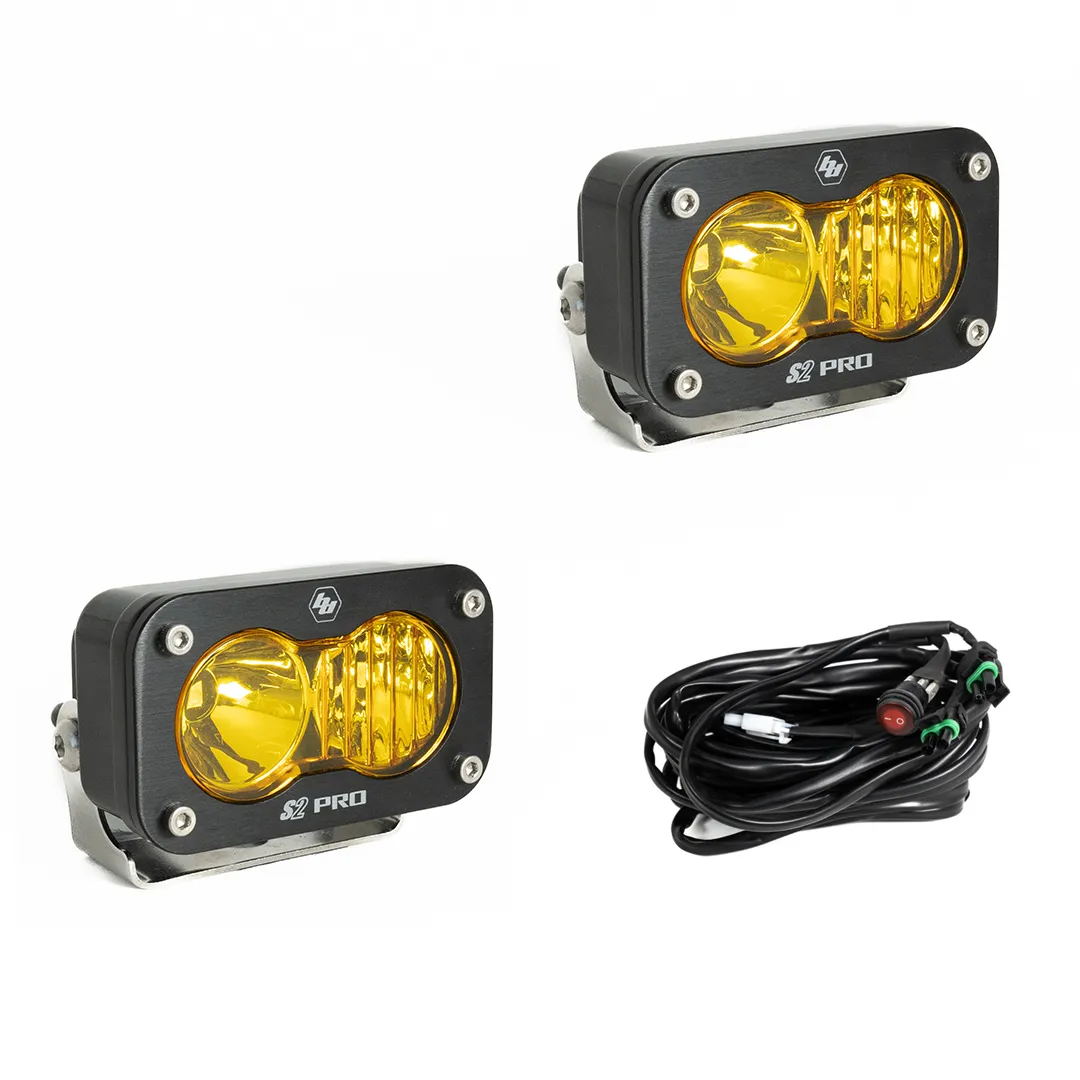 Baja Designs 487813 S2 Pro Black LED Auxiliary Light Pod Pair product image