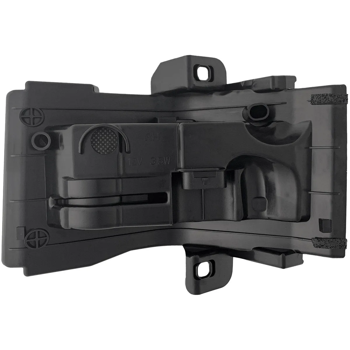 Ford 17-19 F250f350f450 Superduty Side Mirror Lenses 2-Piece Set w White LED Running Lights Amber Scanning LED Turn product image