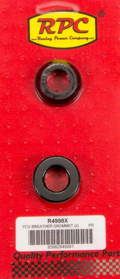 Racing Power Company 1-1/4 OD X 3/4 ID Alum V/C PCV Grommets 2pk