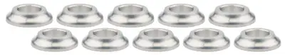 Allstar Performance Tapered Spacers Alum 1/2in ID x 1/4 Long 10pk