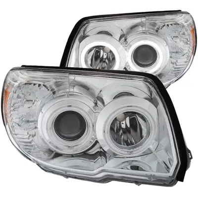 ANZO USA 0609 4runner Projector Headlights W/Ubar Chrome Clear Driver/Passenger
