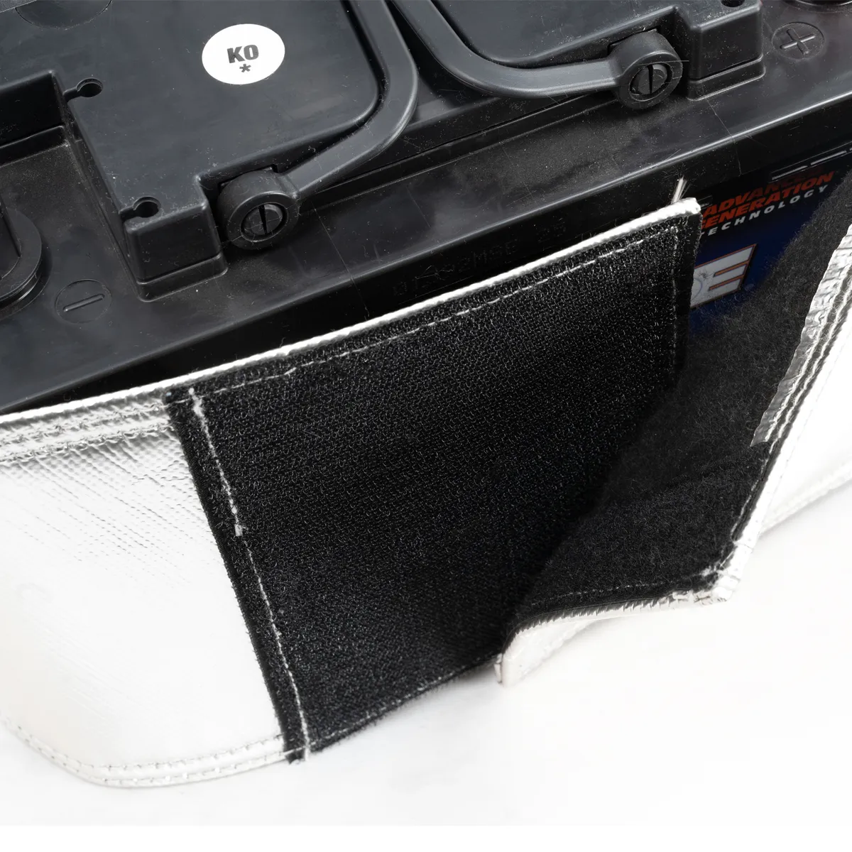 Heat Shield For Top Post Battery Silver product image