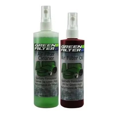 Green Filter USA Green Filter USA - Air Filter Cleaner and Synthetic Oil Kit - Red - 2801