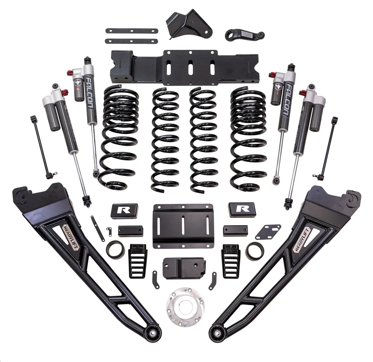 ReadyLift 6'' MAX3.3 Suspension System 2019-2024 Ram 2500 W/ Falcon 3.3 Shocks And Radius Arms Standard Output Diesel Motor