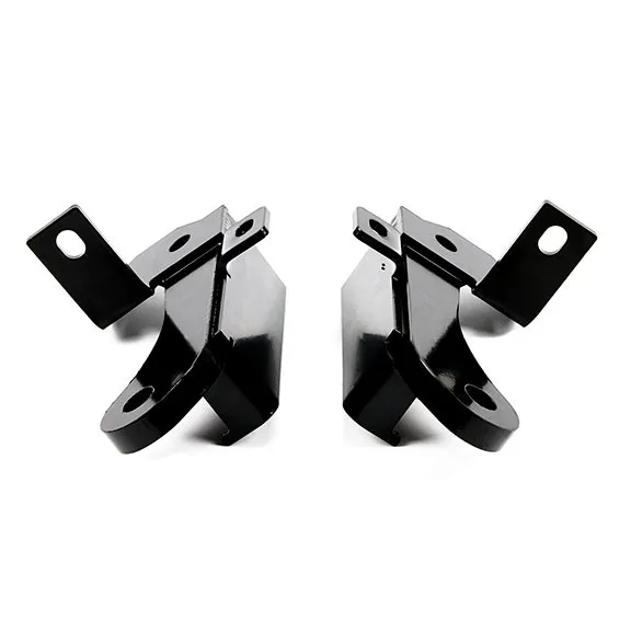 WARN - These tow points mount below the factory winch-ready steel bumper. The tow points are rated at 12,000 lbs., are powder-coated black, and are load-bear product image