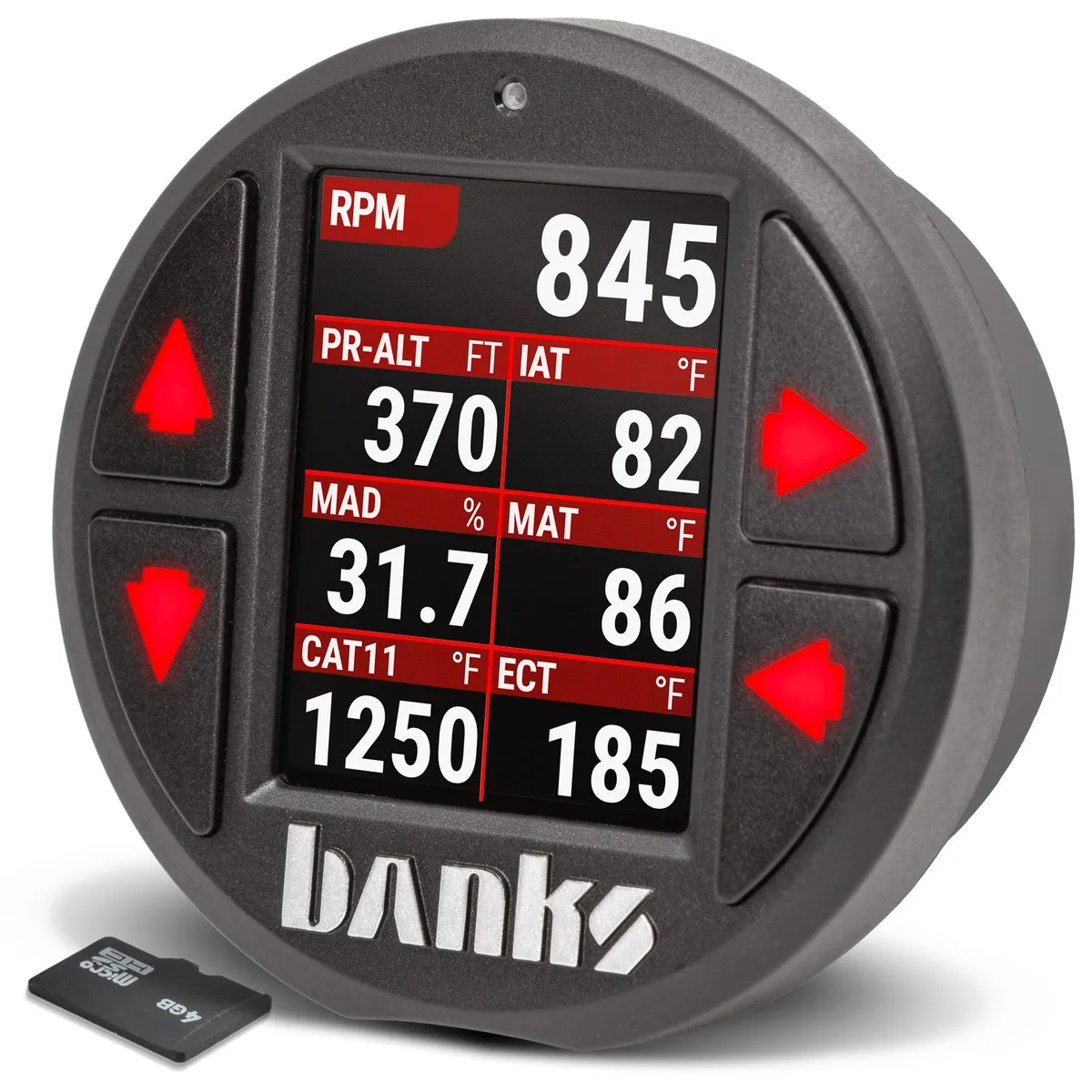 Banks iDash Data Pro for use with OBDII CAN bus vehicles Stand-Alone Banks Power product image