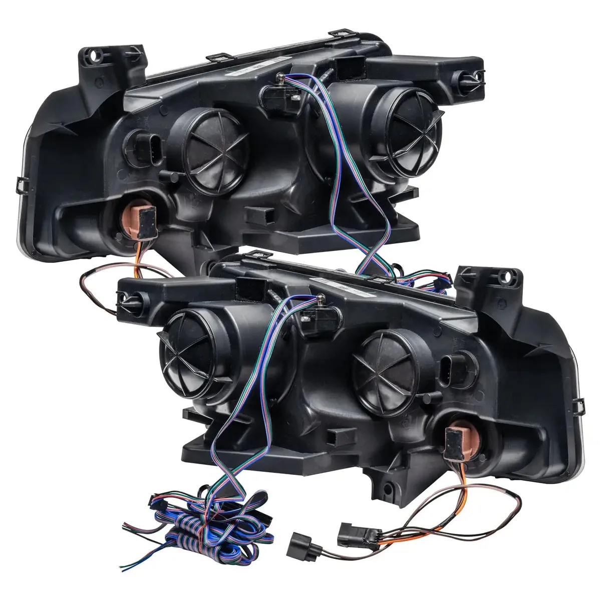 Oracle Lighting 2008-2010 Dodge Charger Pre-Assembled LED Halo Headlights - HID product image