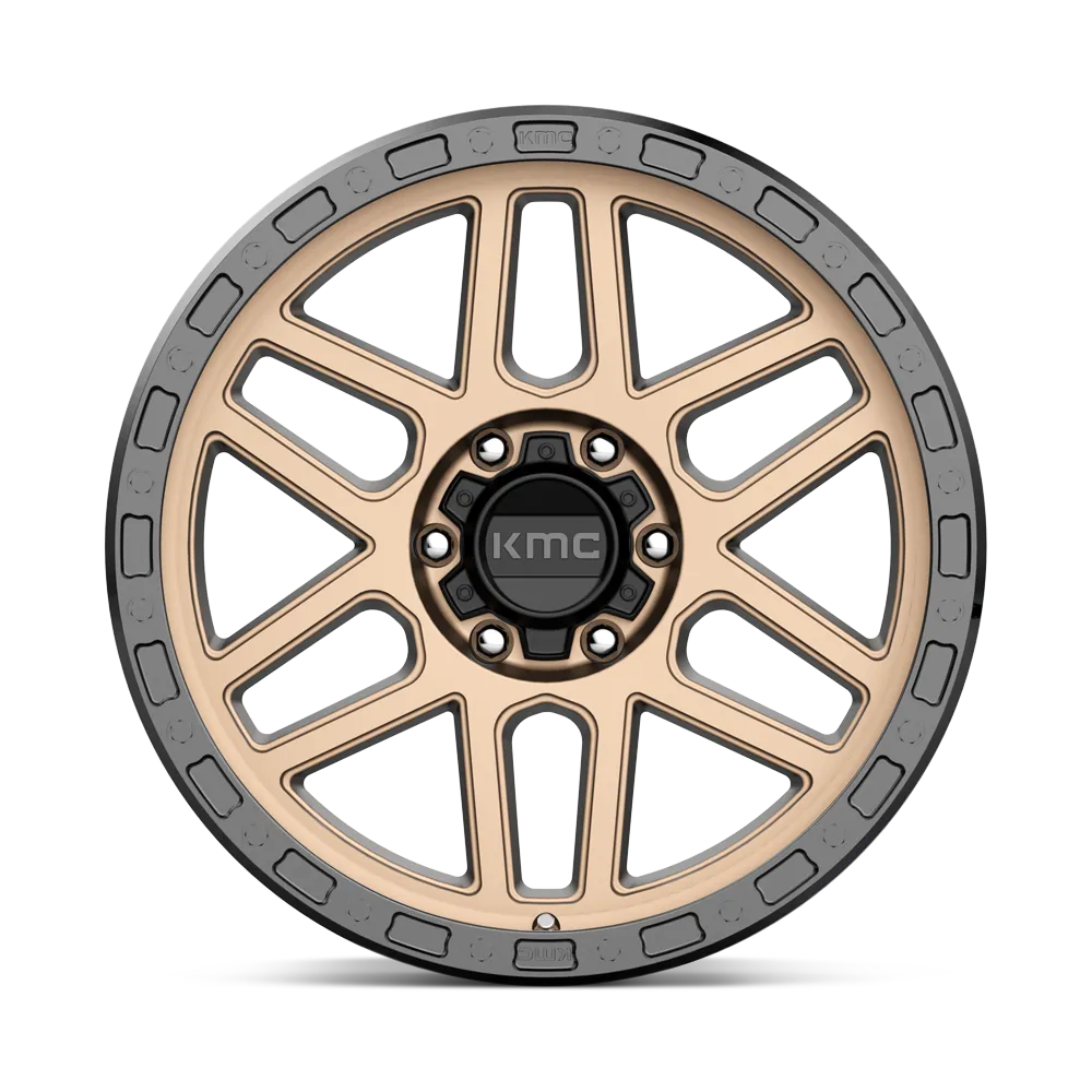 Km544 17x9 6x139.70 Satin Black w/ Gloss Black Lip (18 Mm) product image