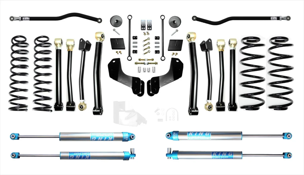 Jeep Wrangler JL 2.5 Heavy Duty Enforcer Overland Lift Stage 4 Plus With EVO Spec King 2.5 Shocks product image