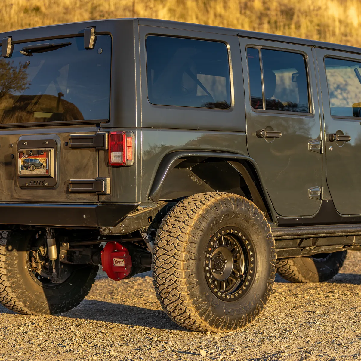 0718 Wrangler Rear Fender Inner Liner Raw product image
