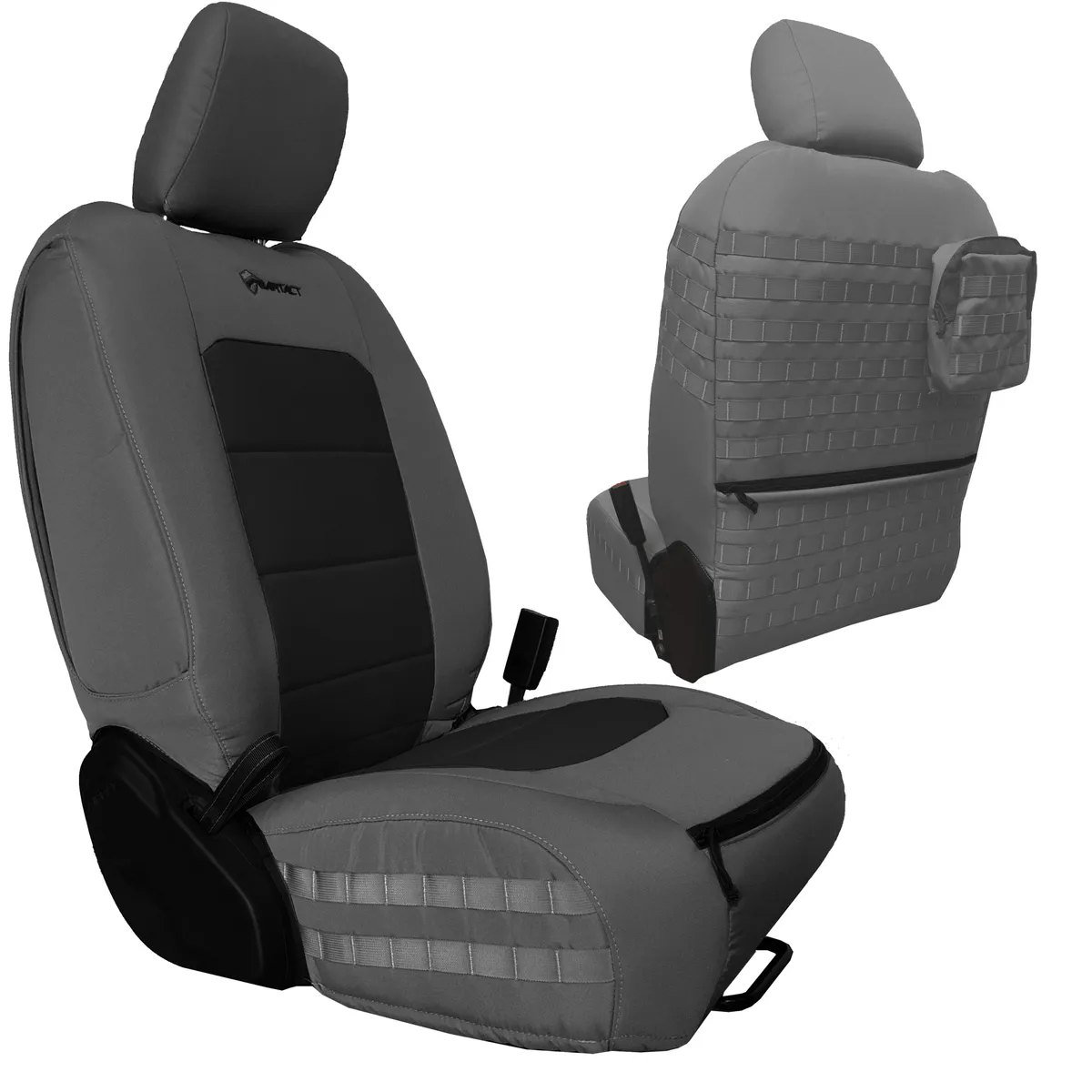 Tactical Seat Covers for Jeep® Wrangler JL & JLU 2024+ (NOT for Mojave or 392 Edition) Front Pair | Bartact® product image