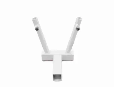Steinjager Steinjäger Hitch Mount Flag Holder 2 Flags Cloud White