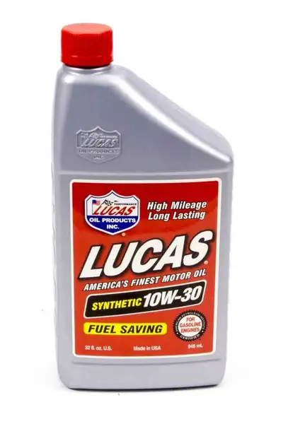 Lucas Oil Products Lucas Oil Products 10050 Synthetic SAE 10W-30 Motor Oil