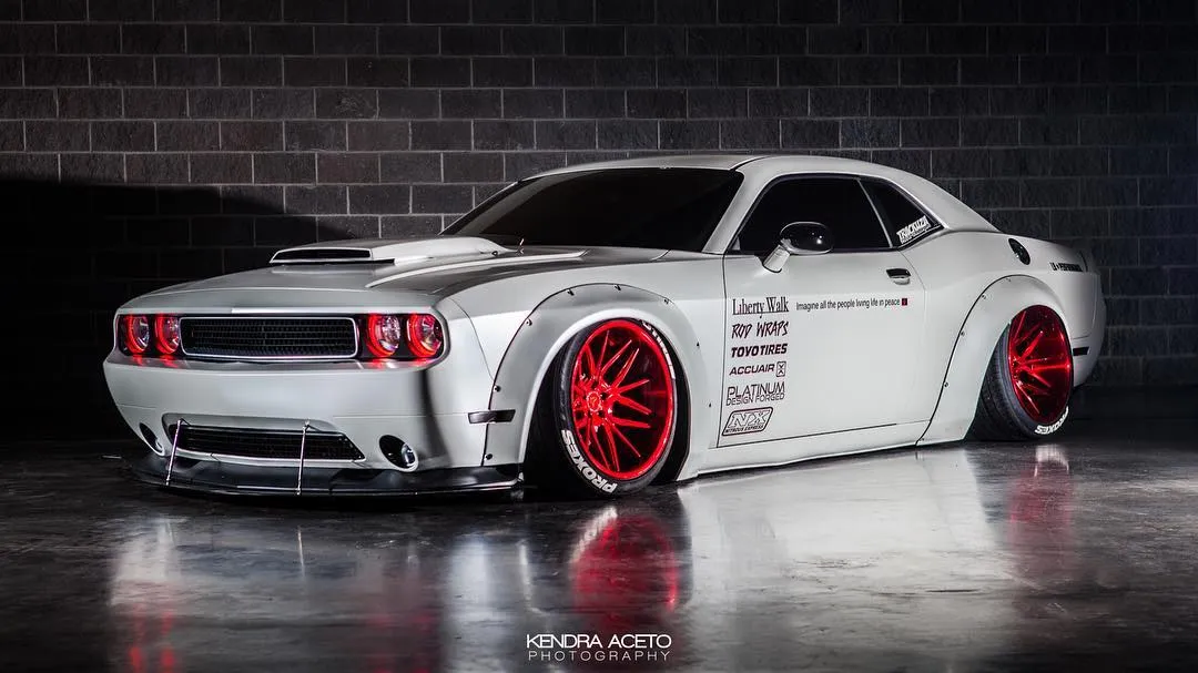 ORACLE Lighting 2008-2014 Dodge Challenger LED Headlight Halo Kit - Standard Mount product image