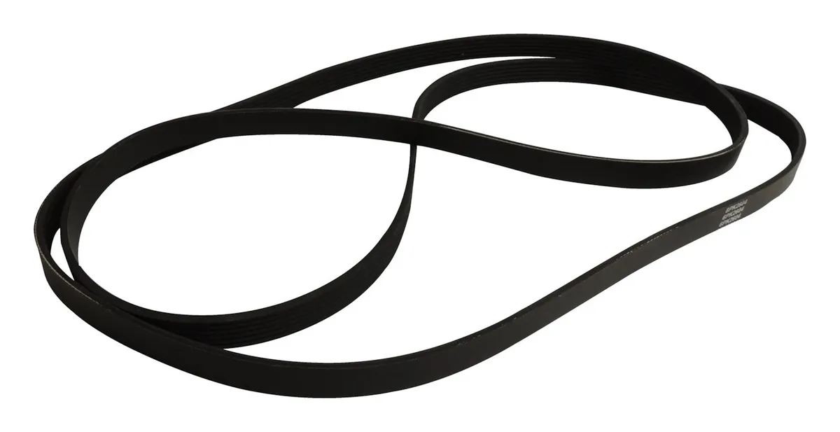 Accessory Drive Belt; Fits Jeep 2002-2004 WG Grand Cherokee w/ 2.7L Diesel Engine; Europe; 102.5 in. Long; 6 Ribs; product image
