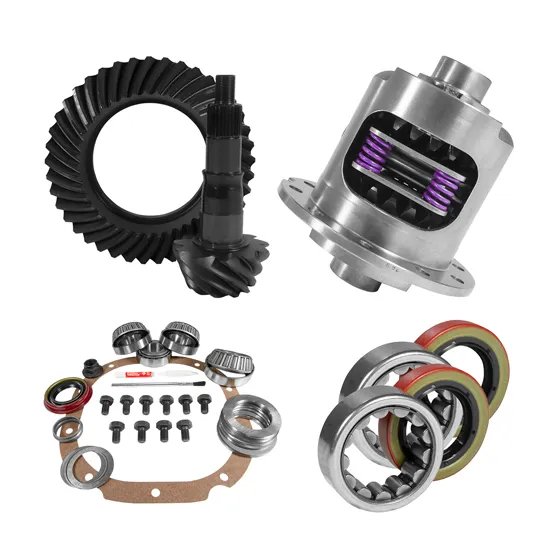 Yukon Gear and Axle 8.8 Inch Ford 4.11 Rear Ring & Pinion, Install Kit, 31Spl Posi, 2.53 Inch Axle Bearing USA Standard