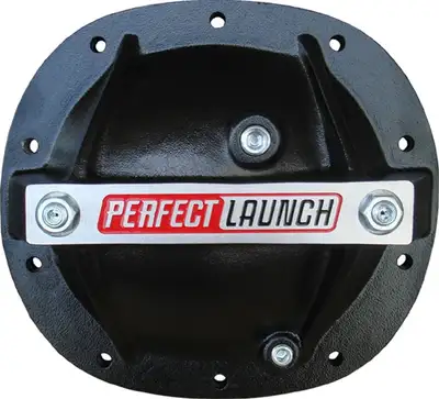 Proform Differential Cover Perfect Launch Model Fits GM 7.5 Aluminum Black Proform