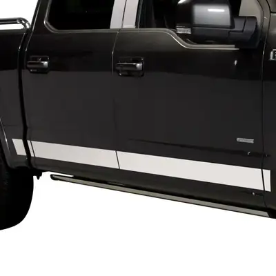 Putco 0914 F150 Super Crew 6.5ft Bed W/Flares 7in Wide 12 Pcs Ss Rocker Panels