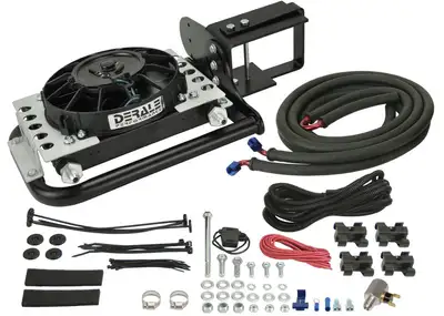 Derale Derale 20561 Remote Transmission Cooler Kit, Complete Kit, Direct Fit