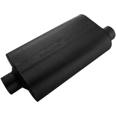 Flowmaster Super 50 Series / Performance Muffler 3.00in IN (C) / OUT (O): ea 16 Gauge Aluminized Steel