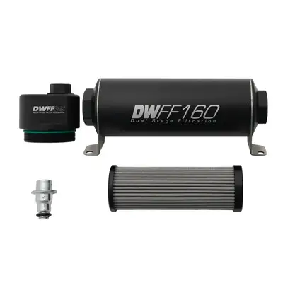 DeatschWerks 160mm Billet Fuel Filter Regulator 10 Micron