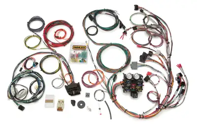 Painless Wiring 23 Circuit Direct Fit Harness; Incl. Connectors/Fuses/Flashers/Relays;