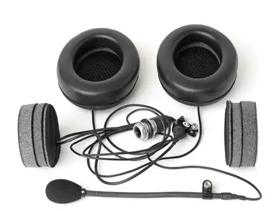 Stilo Gentex Boom Mic Earmuff Speakers and Ear Bud 3.